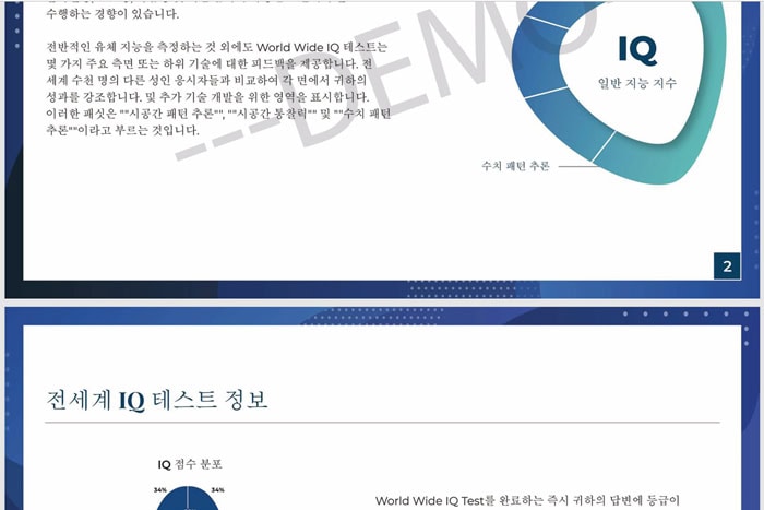 IQ테스트 2