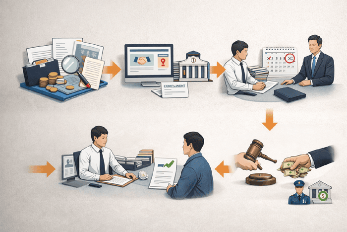 2. 임금체불 해결절차 증거확보 신고 조사 지급명령 전체 흐름 이미지
