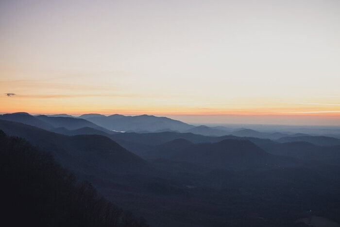 sunrise at The Pretty Place