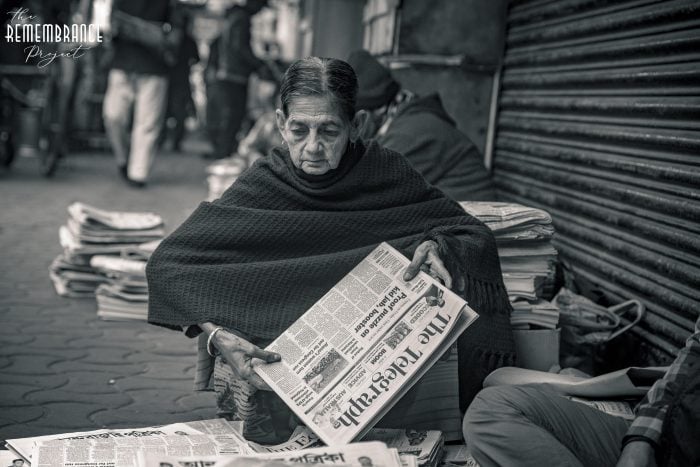 ruma chakraborty newspaper vendor