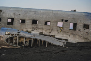 Iceland plane wreck hike