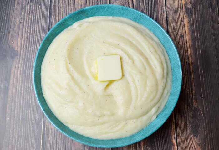 Easy Cauliflower Mashed Potatoes Cakes to Kale