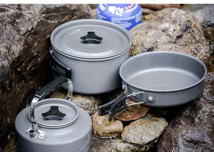 portable camping stove combo