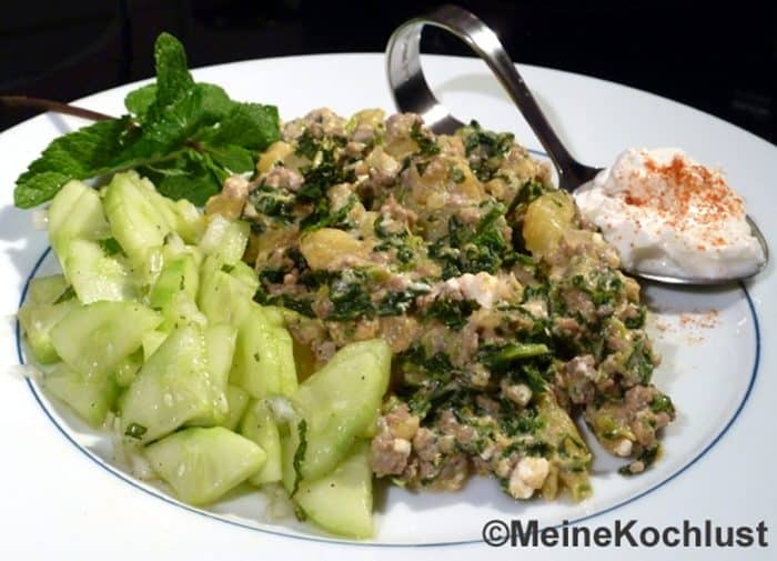 Türkische Kartoffel-Hackfleisch-Pfanne - Meine Kochlust - Meine Rezepte