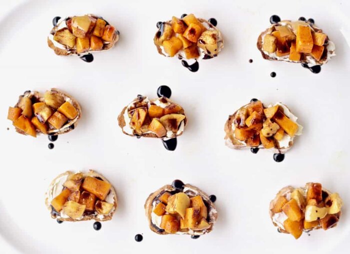 Butternut squash bruschetta recipe