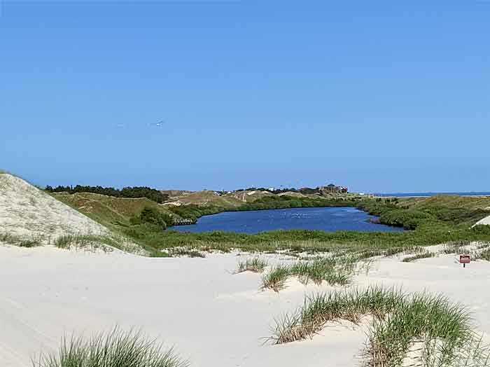 Wriakhörn-See auf Amrum.