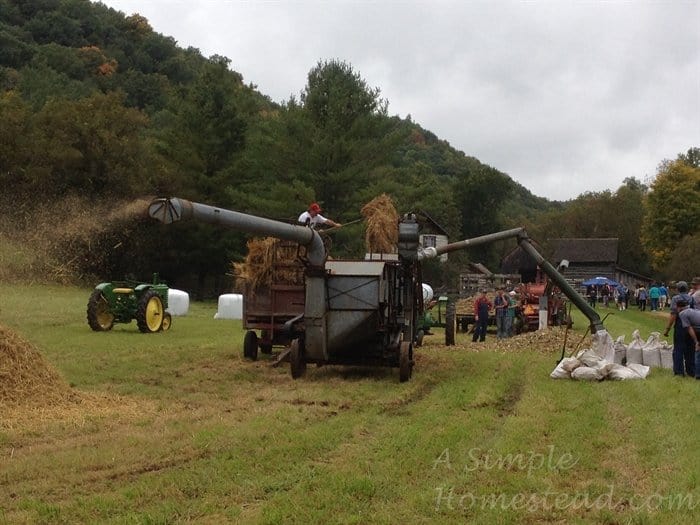 Threshing Winter 2014