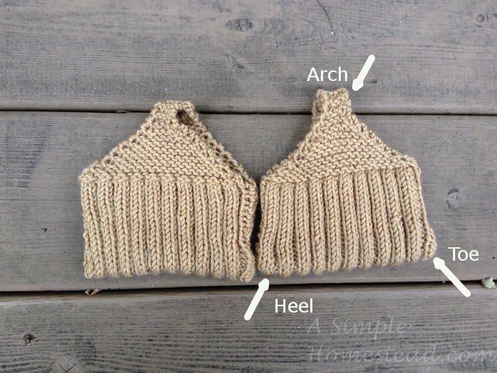 Pocketbook slippers Simple Homestead