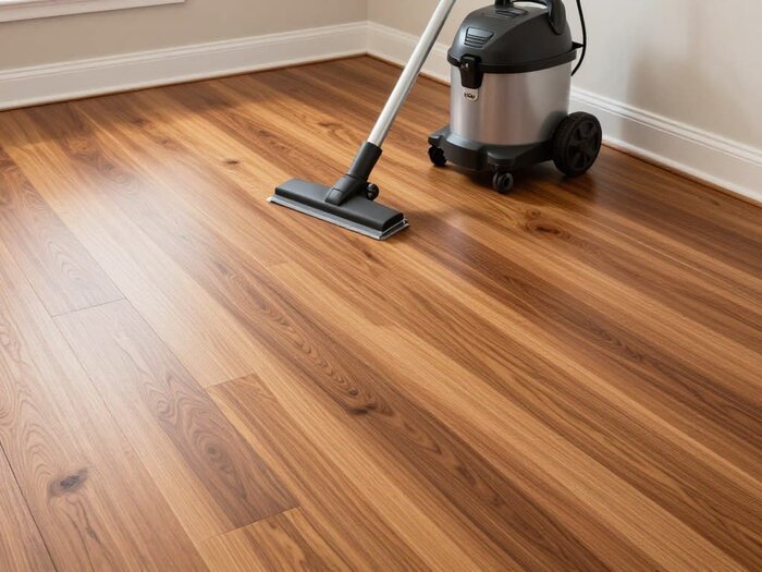Professional carpet and hardwood floor cleaning in Lake Geneva with advanced equipment.
