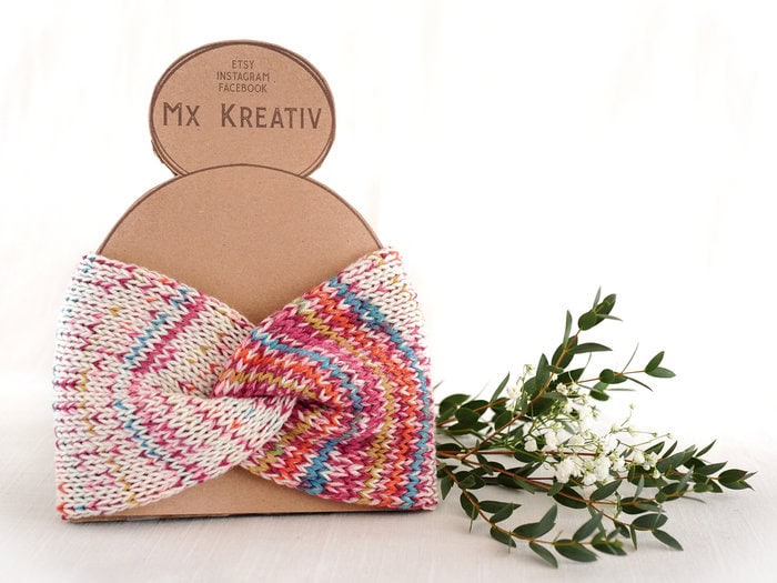 Detta pannbandet är tjockt och kompakt med en mjuk känsla. Det är underbart under de kallare månaderna!