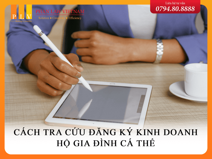 Cách tra cứu đăng ký kinh doanh hộ gia đình cá thể