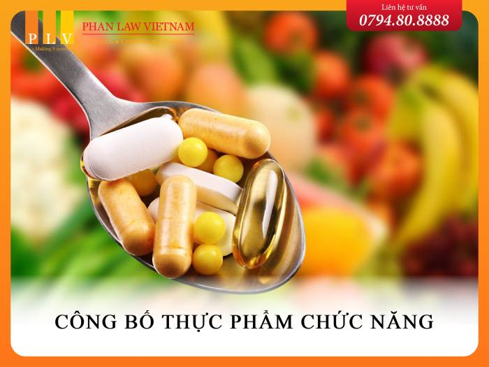 Quy trình công bố thực phẩm chức năng được quy định như thế nào? công bố thực phẩm chức năng