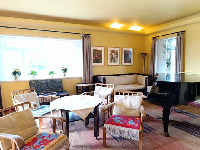 Wohnzimmer im Nolde Museum Seebüll