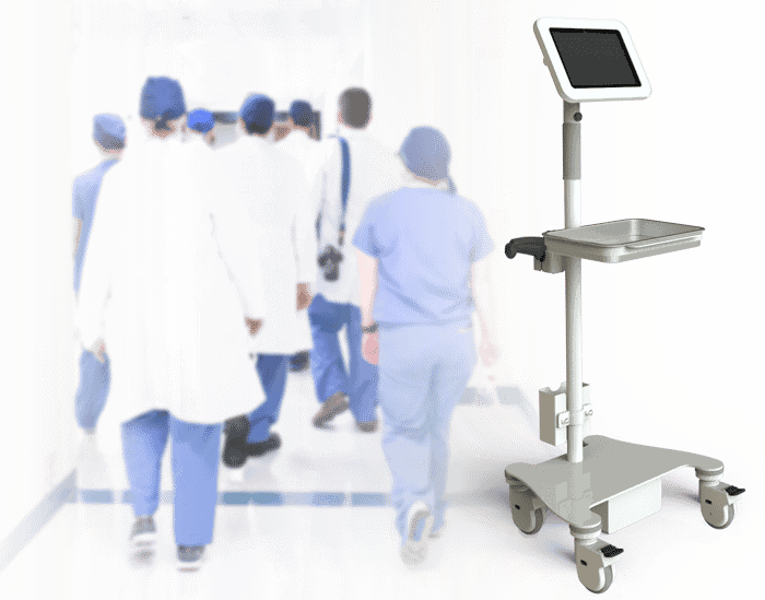 Módulo de enfermería móvil para el seguimiento de pacientes internados.