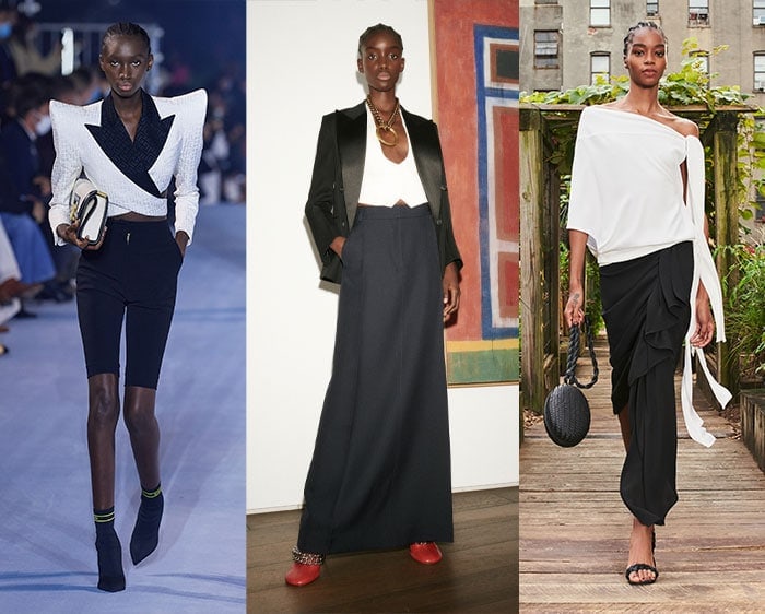 Monochrome outfits for spring | 40plusstyle.com