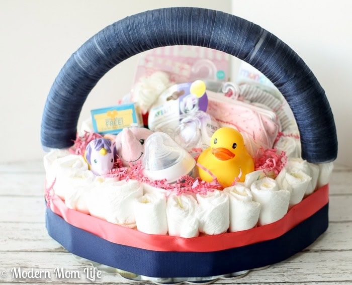 Diaper Cake Basket