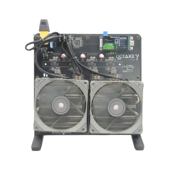 NerdMiner NerdOCTAxe Bitcoin Miner front