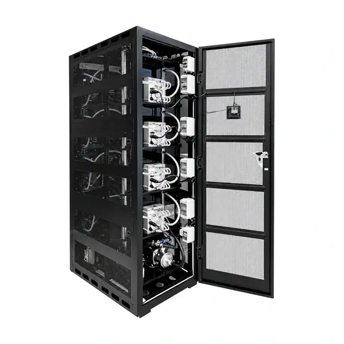 Bitmain ANTRACK V1 hydro cooling solution for a four-miner setup