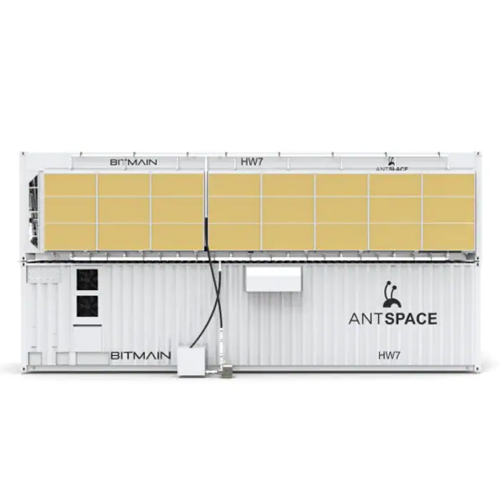 Bitmain ANTSPACE HW7 hydro mining container