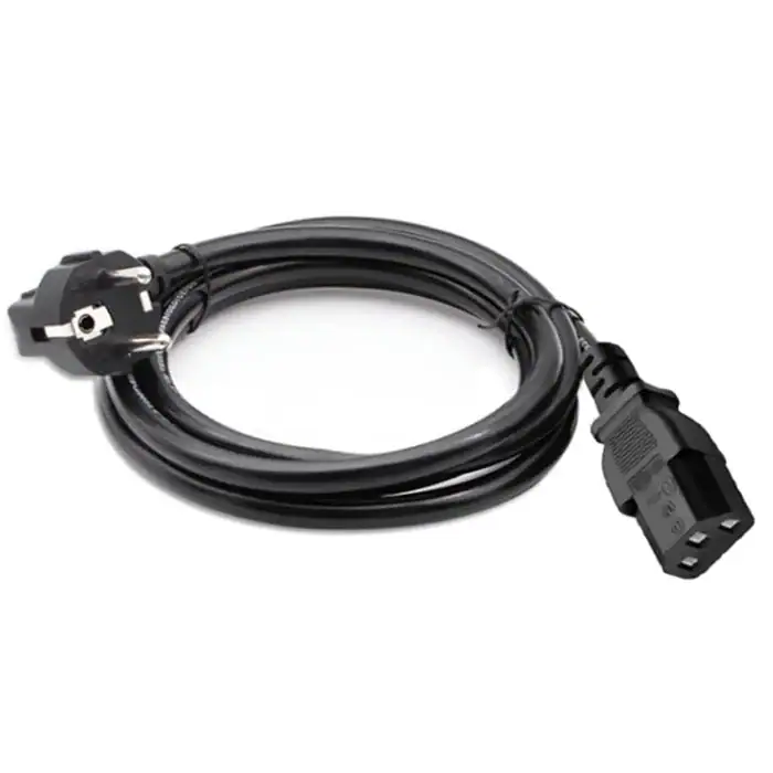 C13 power cord with EU plug for ASIC miner power supplies