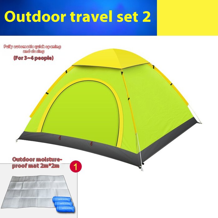 automatic camping tent