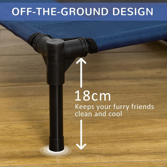 elevated dog cot bed