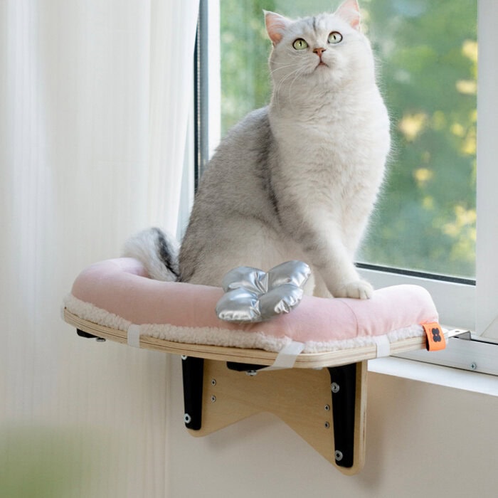 window cat hammock