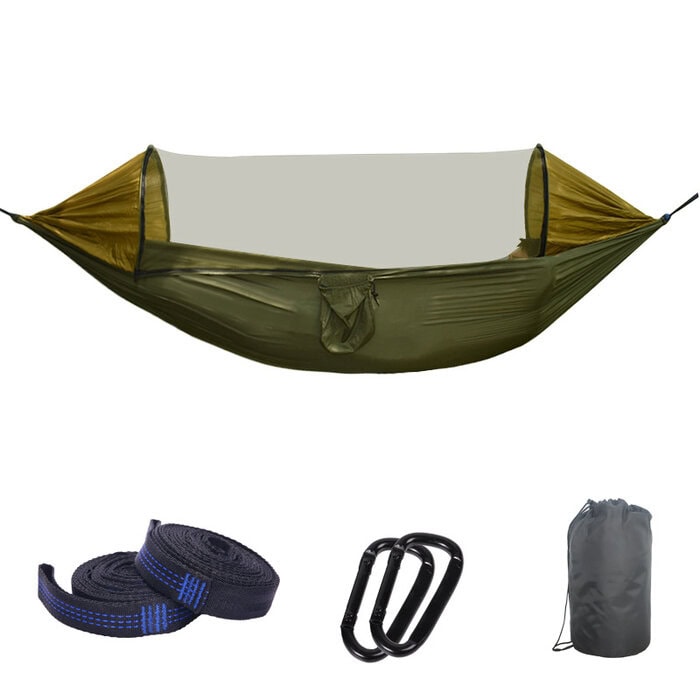 camping hammock with mosquito net
