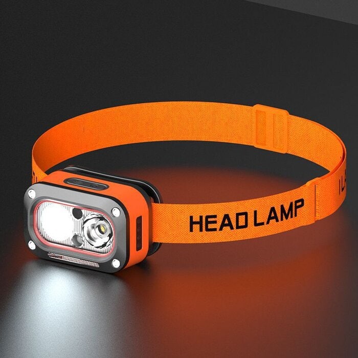 motion-sensor headlamp