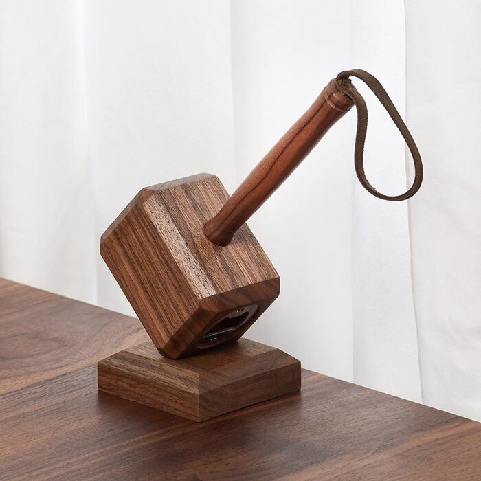 beech wood bottle opener