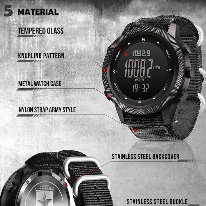 sports watch altimeter barometer