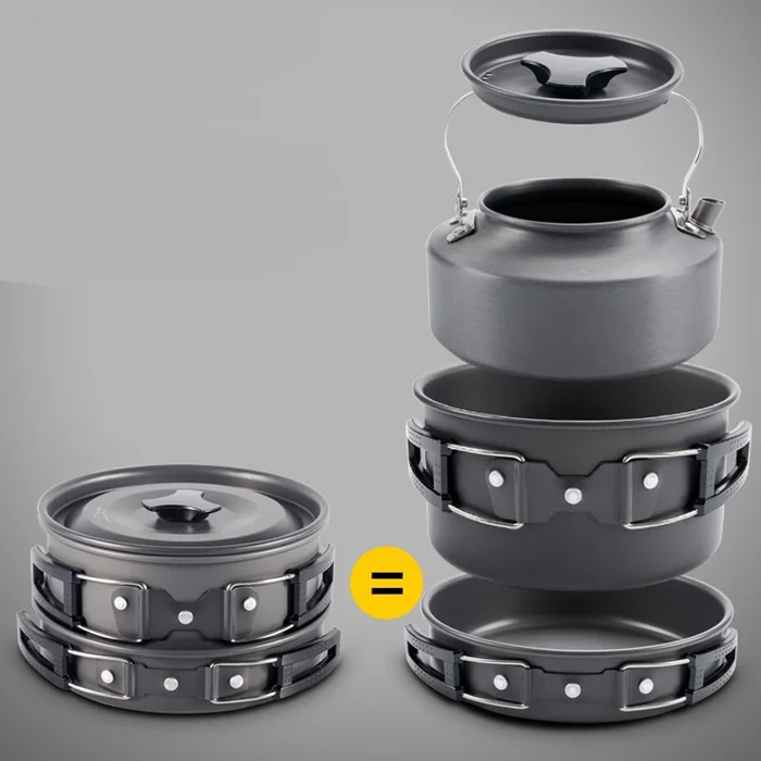 portable camping stove combo
