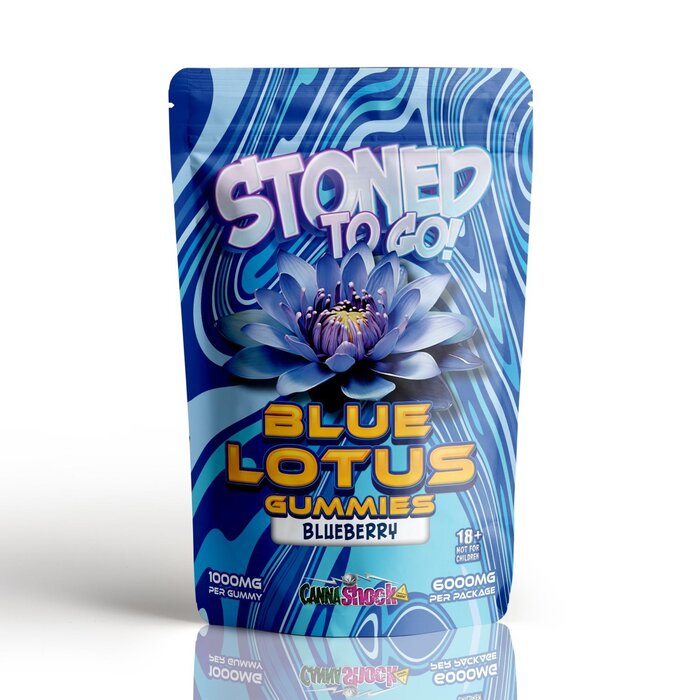 Blue lotus Gummy Blueberry (6 pcs) - Image 1