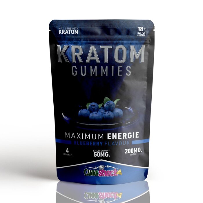 blueberry Kratom Gummy Blueberry (4 pcs) - Image 1