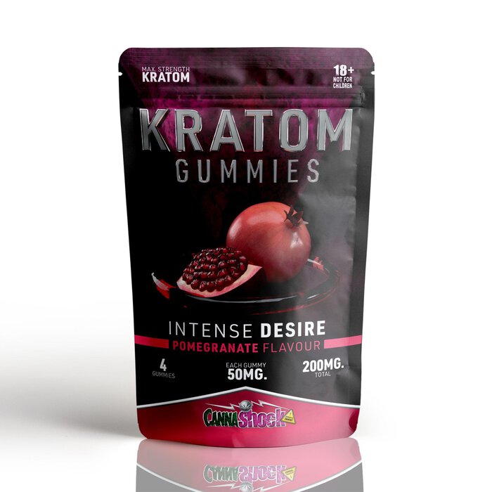 Kratom Gummy Pomegranate (4 pcs) - Image 1