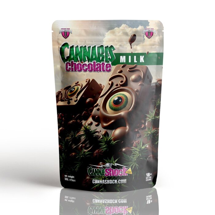 MILKCHOCOLATE Cannabis Milk Chocolate bar 80 grams - Image 1