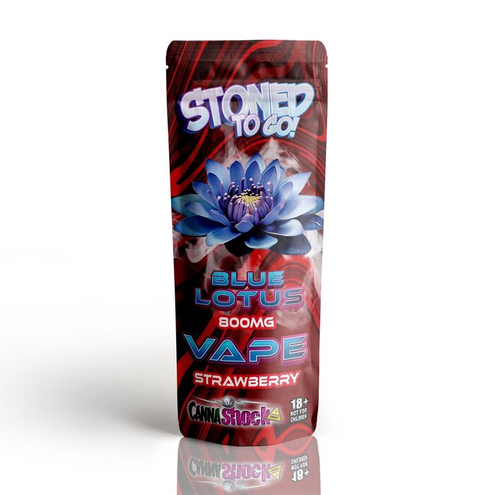 Blue  Vape – Strawberry  – 800 mg - Image 1