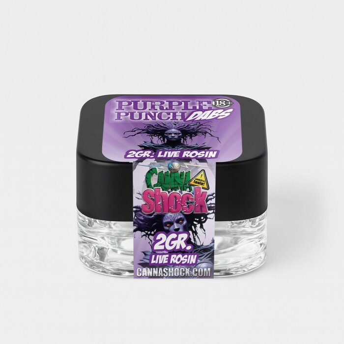 Purple Punch Dabs – 2g Live Rosin - Image 1