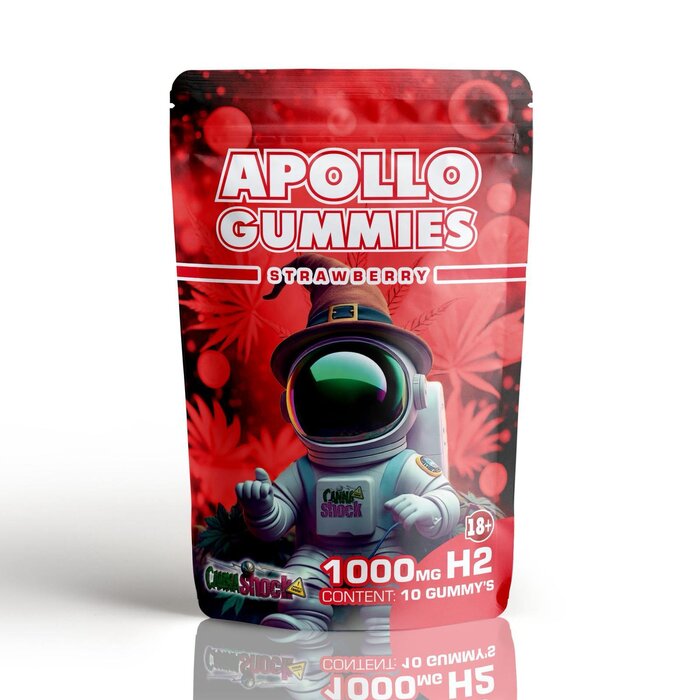 H2 Superior Blend 96% GUMMY STRAWBERRY 1000MG  – 10 GUMMIES - Image 1