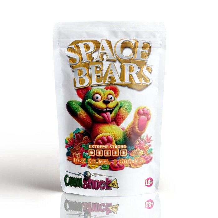 Space Gummies – Bears Sweet 500mg/10 gummy’s. - Image 1