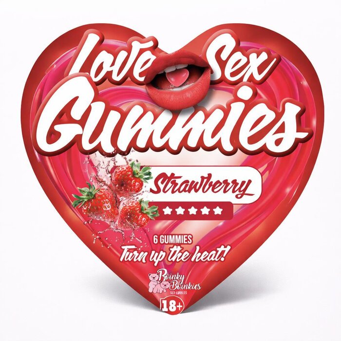 Love Sex Gummies – Strawberry - Image 1