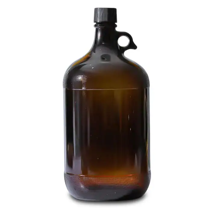 4L amber glass beer jug, 1 gallon growler bottle for brewery refill programs