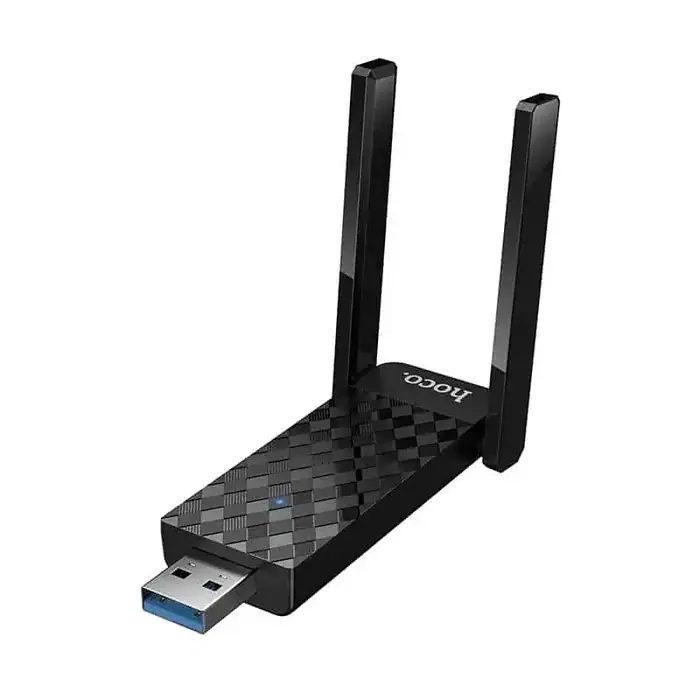 ⁦HI34 - כרטיס רשת WiFi 6 חיצוני עם 2 אנטנות USB⁩ – תמונה ⁦2⁩