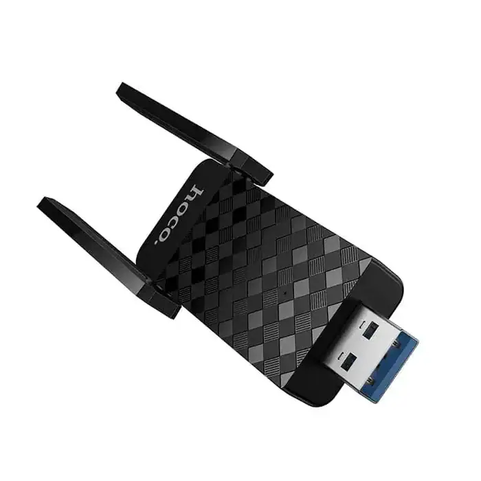 ⁦HI34 - כרטיס רשת WiFi 6 חיצוני עם 2 אנטנות USB⁩ – תמונה ⁦3⁩
