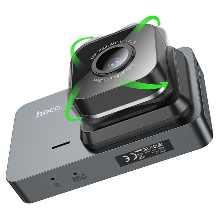 ⁦DV9 - מצלמת דרך לרכב HD 720P עם מסך IPS 3 אינץ', ראיית לילה, מצב חניה וחיישן G⁩ – תמונה ⁦3⁩