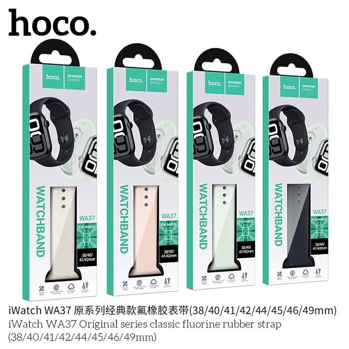 day-deo-cao-su-flo-co-dien-dong-iwatch-hoco-wa37-38-40-41-42mm-t3YoqeL551FStl9znyHv HOCO WA37 — רצועה ל-Apple Watch מגומי פלואורי – תמונה 1