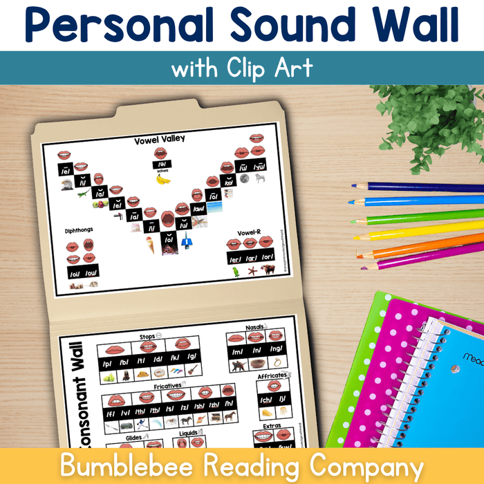 Personal Portable Sound Wall with Clip Art