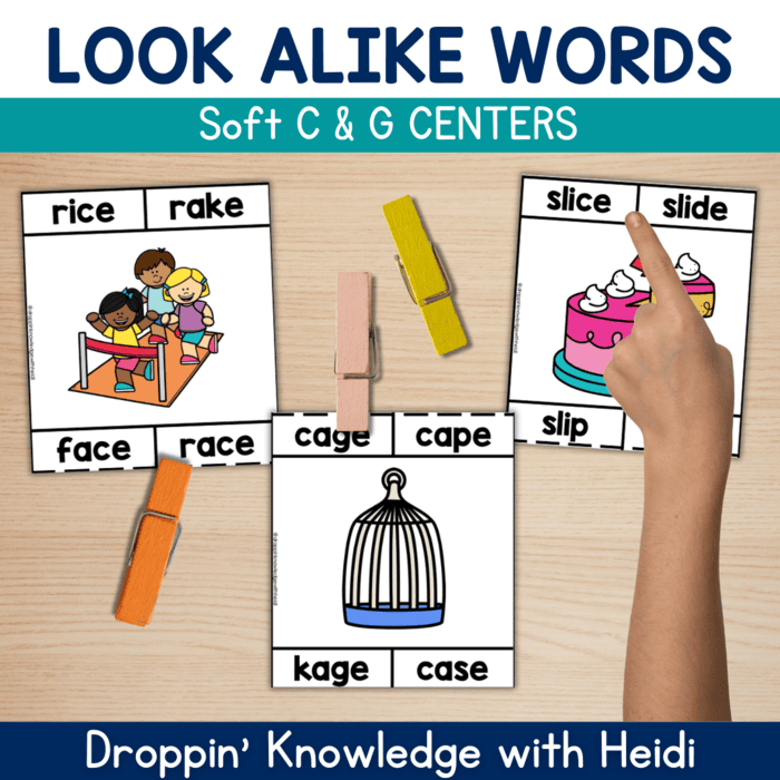 Look Alike Words -  SOFT C & G Center