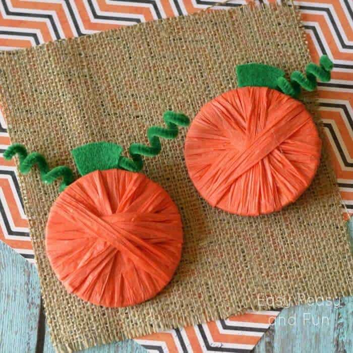 fall pumpkin crafts