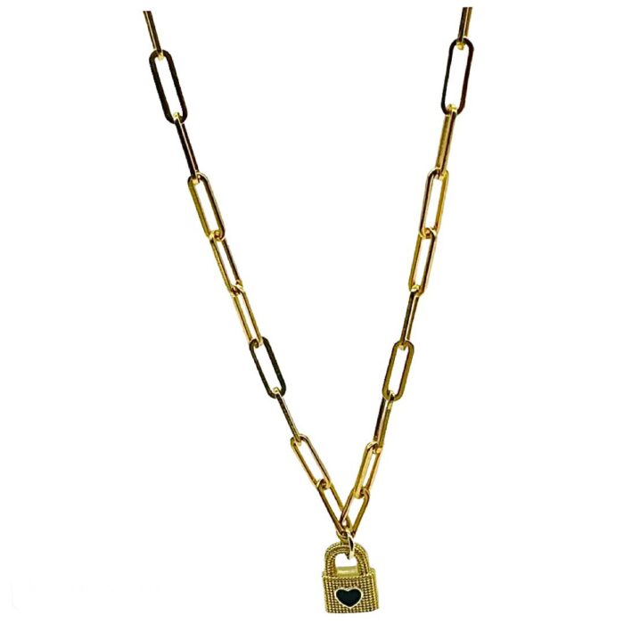 Kette Locked Heart